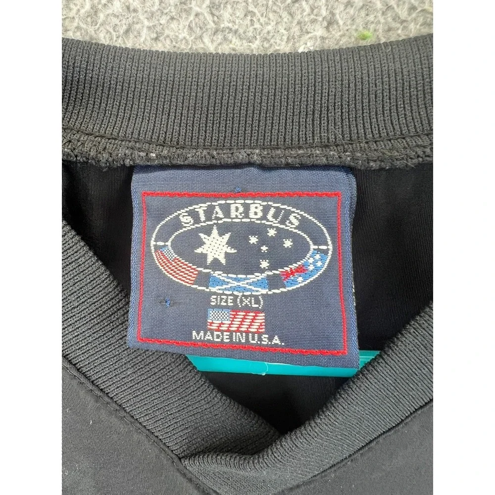 Vintage University‎ of Maryland Terrapins Vest Black Pullover Men XL USA Starbus